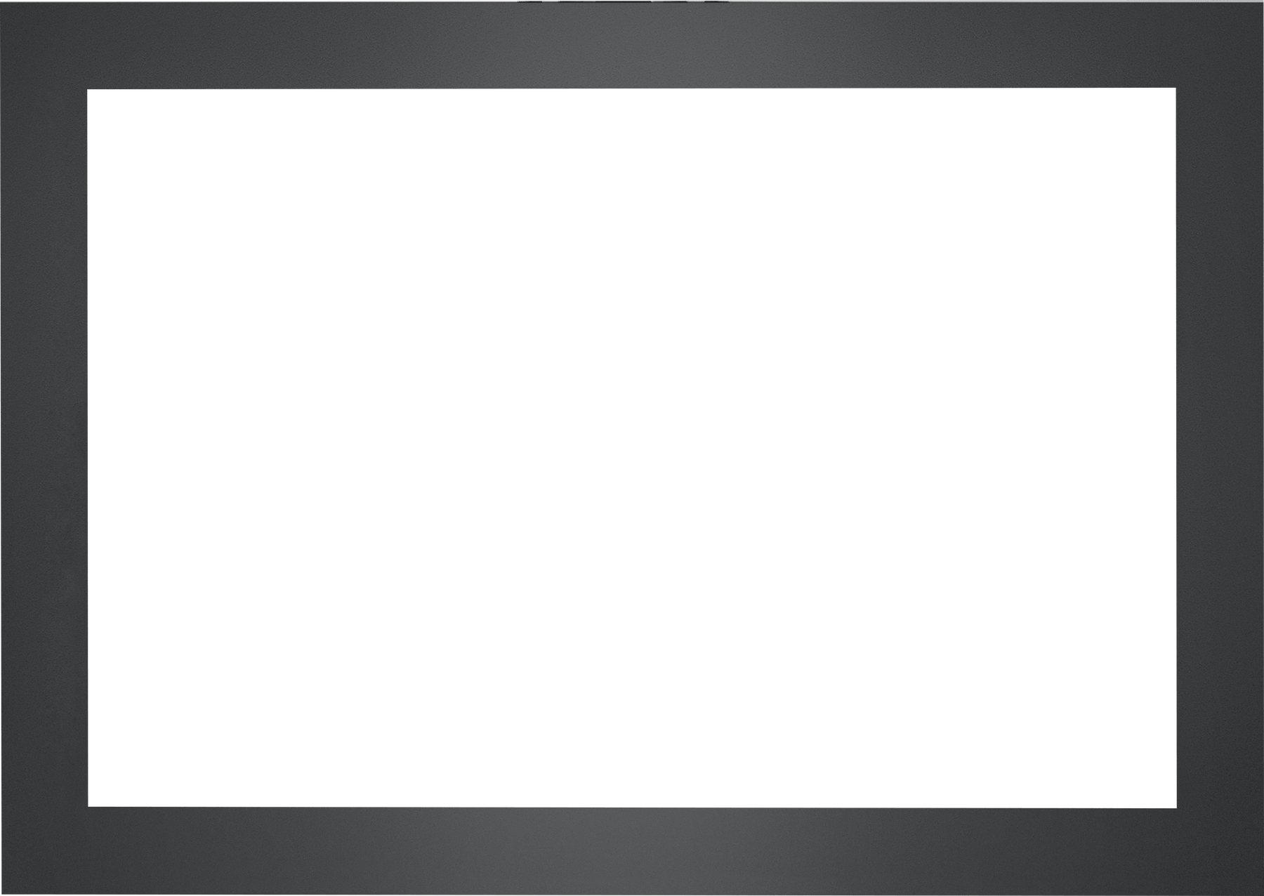 Small 4-Sided Faceplate (for use with 4-Sided Backerplate), Charcoal for Oakville™ X4