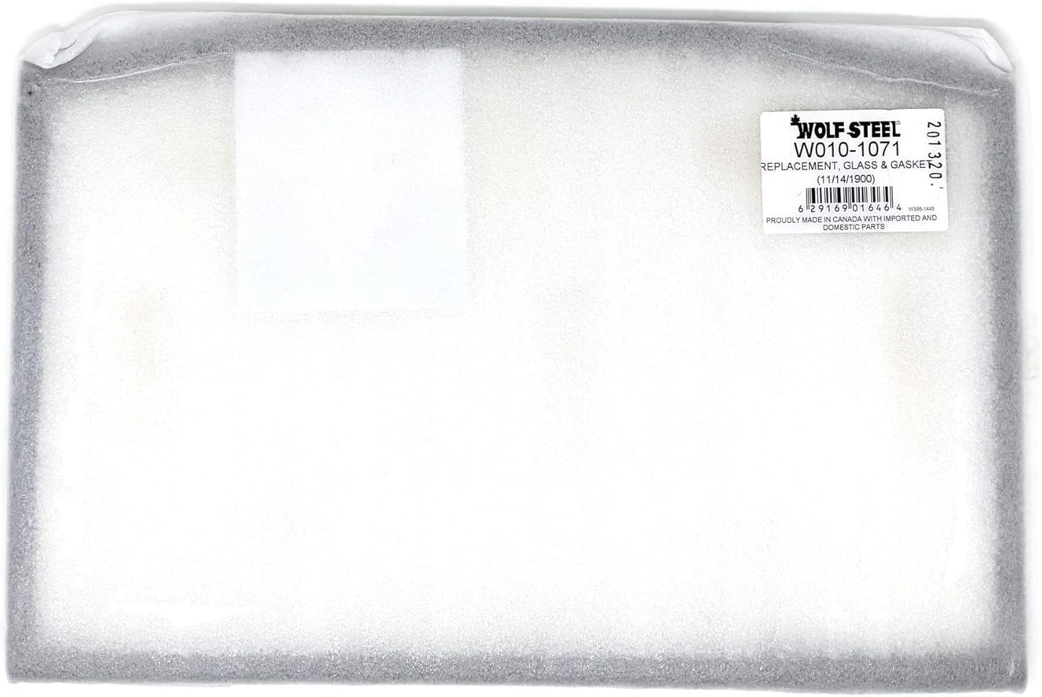 REPLACEMENT, GLASS & GASKET (11/14/1900)