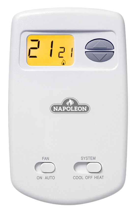 Napoleon 1H/1C Non Programmable Thermostat - Vertical