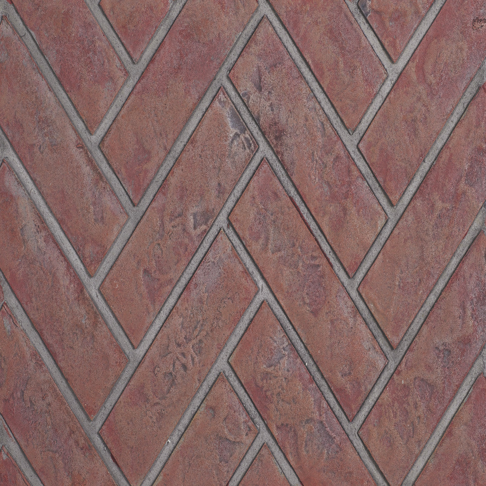 Decorative Panels : Old Town Red™ Herringbone Brick - Ascent™ X 36