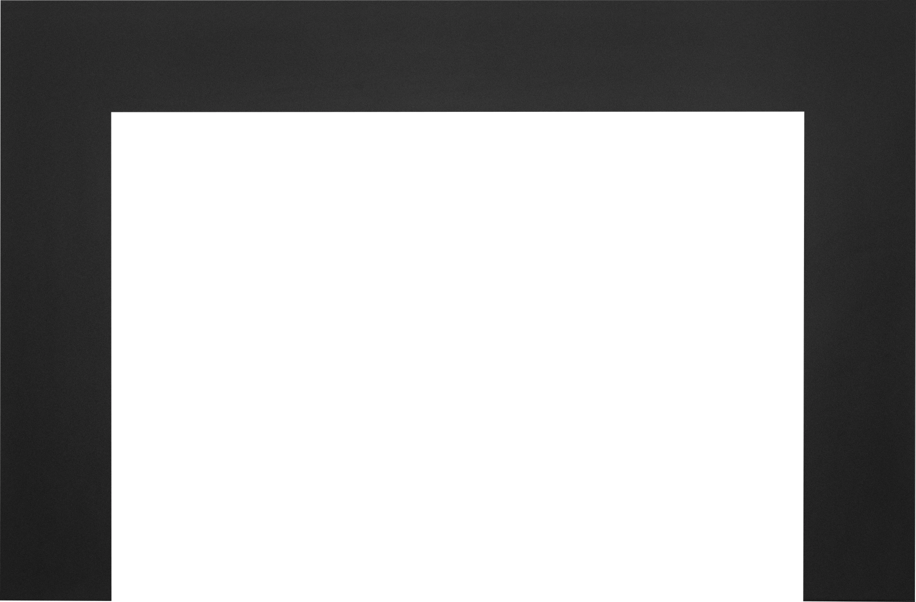 Large 3-Sided Faceplate (for use with 3-Sided Backerplate), Black for Oakville™ X4