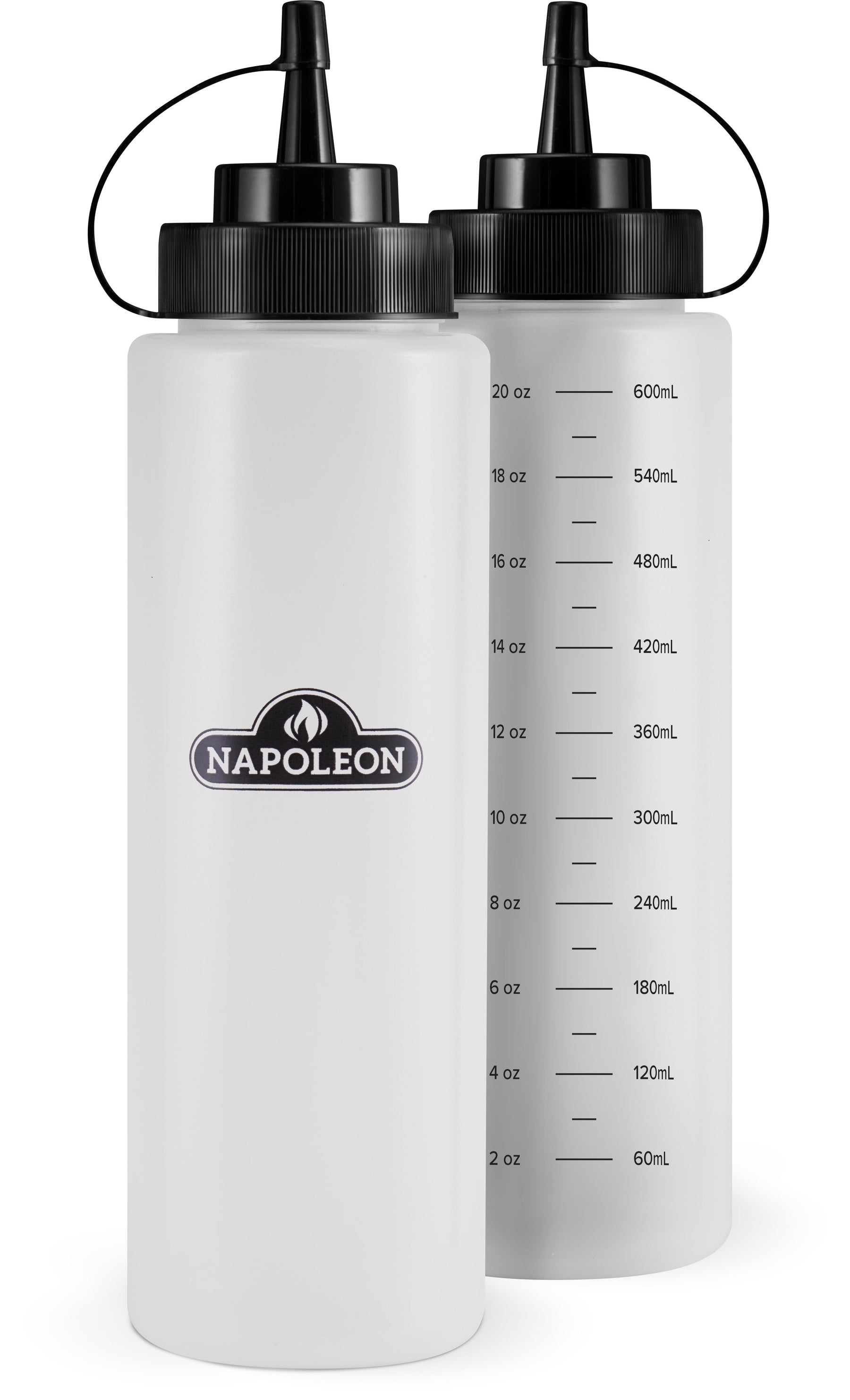 2-Piece 20 oz. Squeeze Bottle
