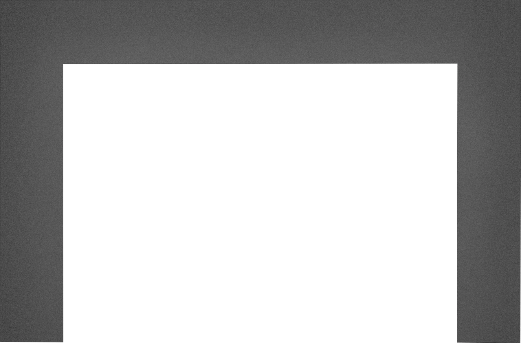 Large 3-Sided Faceplate (for use with 3-Sided Backerplate), Gun Metal for Oakville™ X4