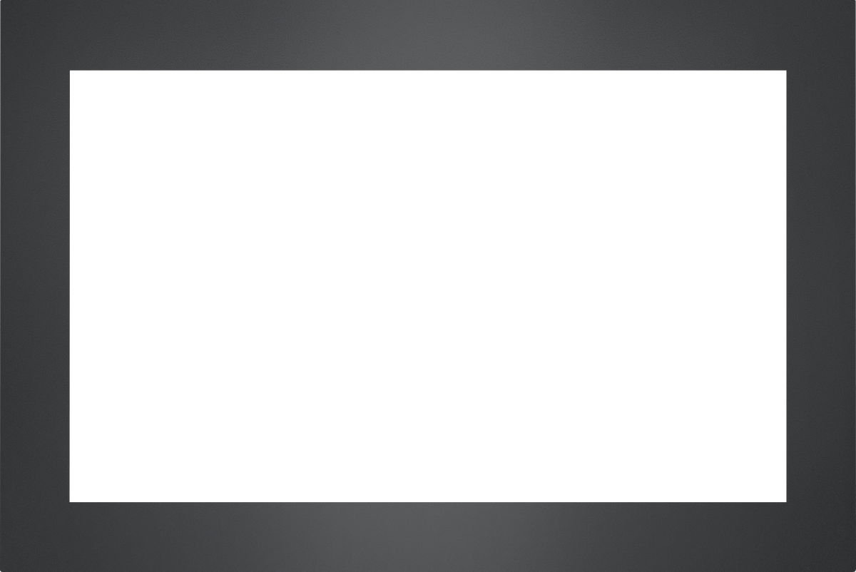 Small 4-Sided Faceplate (for use with 3-Sided Backerplate), Charcoal for Oakville™ 3 Series