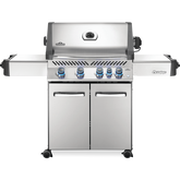 Prestige® 500 Natural Gas Grill with Infrared Side and Rear Burners, Stainless Steel