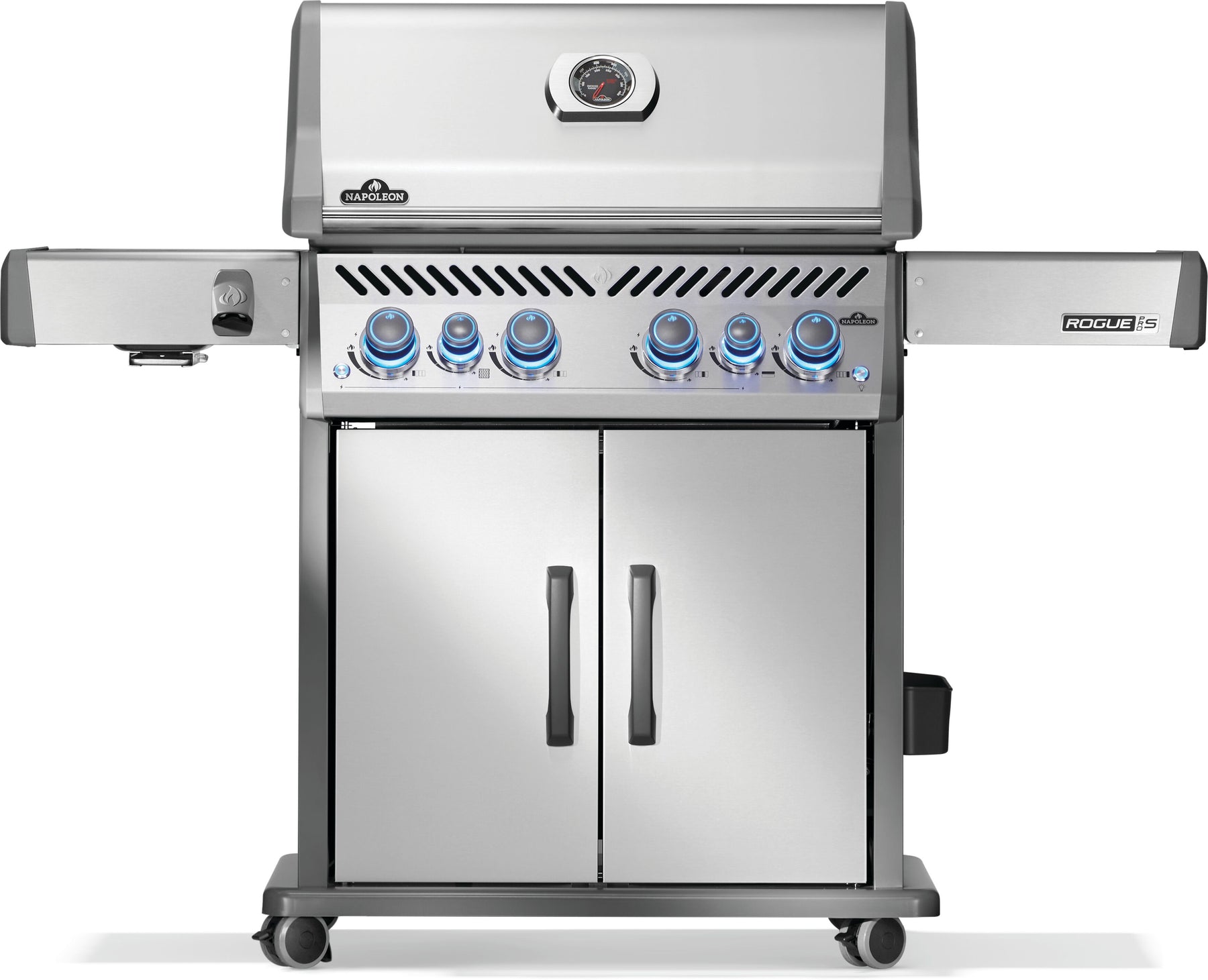 Rogue® PRO-S 525 Natural Gas Grill with Infrared Side and Rear Burners, Stainless Steel