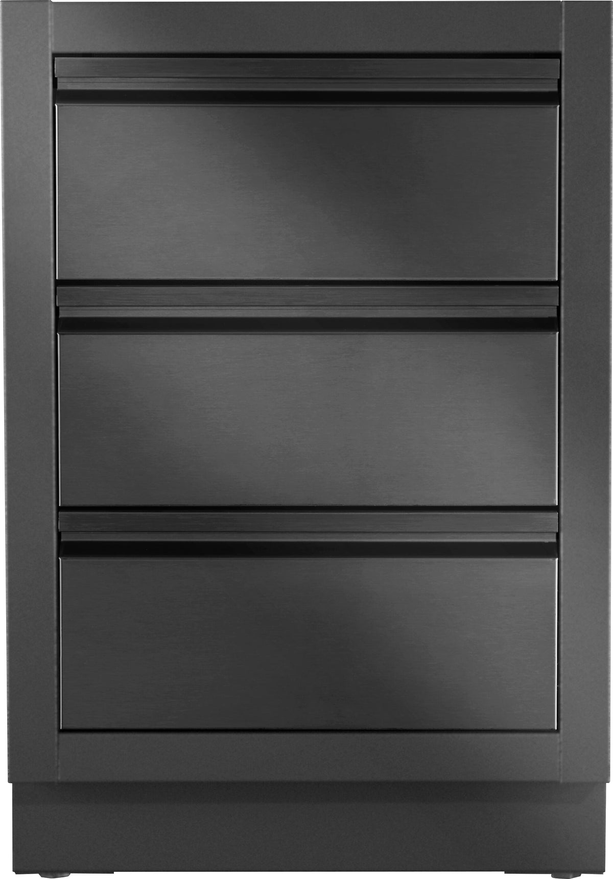 OASIS™ Three Drawer Cabinet, Matte Black
