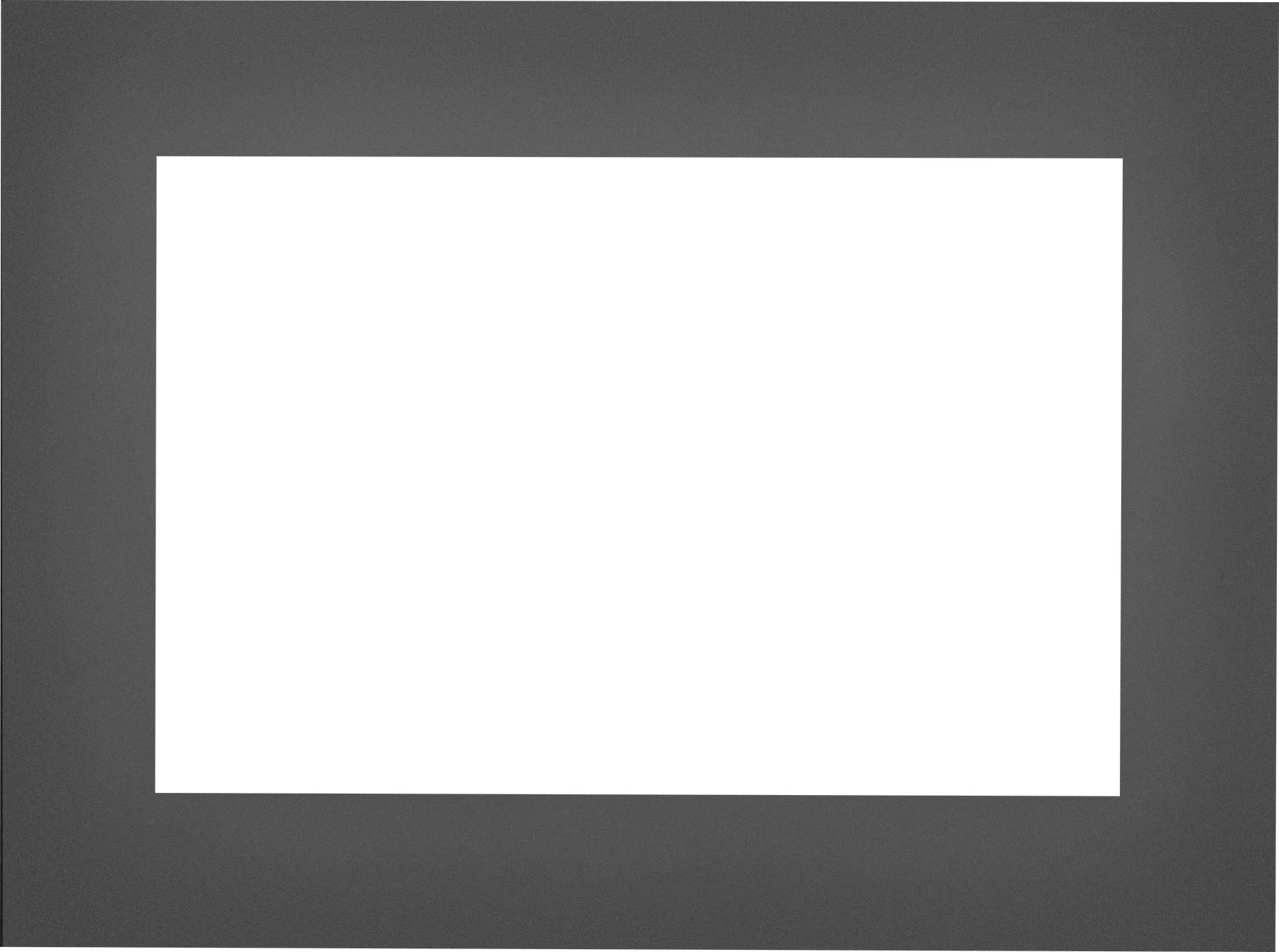 Large 4-Sided Faceplate (for use with 4-Sided Backerplate), Gun Metal for Oakville™ X4