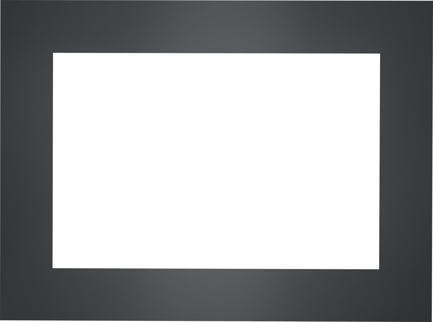 Large 4-Sided Faceplate (for use with 4-Sided Backerplate), Charcoal for Oakville™ X4