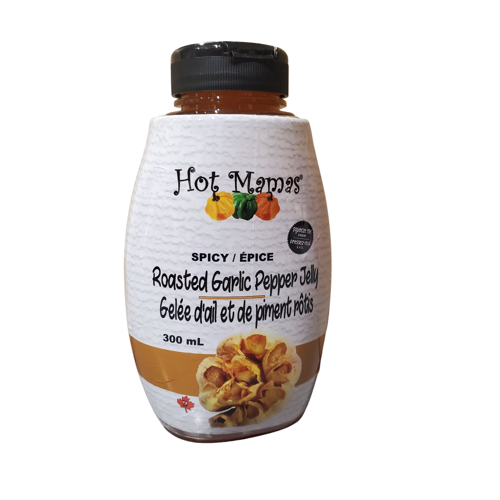 Hot Mamas Roasted Garlick Pepper Squeezie 300ml