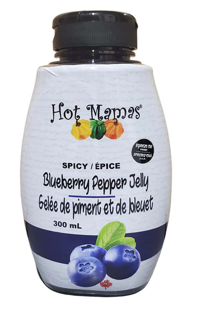 Hot Mamas Wild Blueberry Pepper Squeezie 300ml