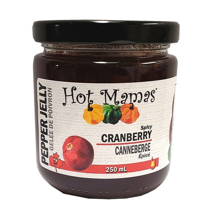 Hot Mama's Cranberry Pepper Jelly (250ml)