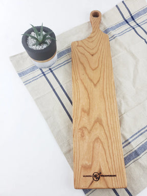 Muskoka Woodworking- Contemporary Bread Board -Cherry- 22"x5"