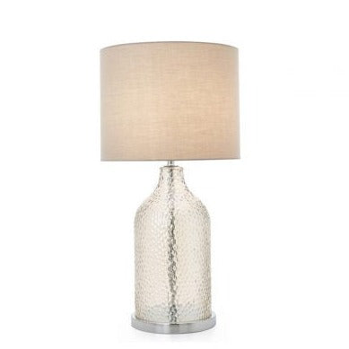 Lustre Beaded Glass Table Lamp - Coffee