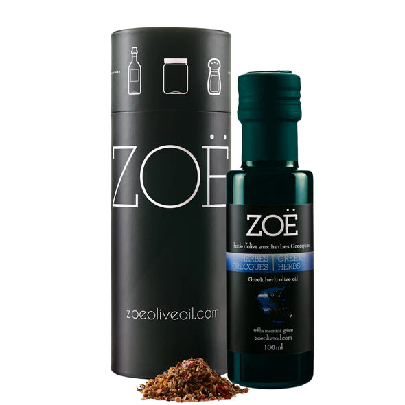 Zoe Olive Oil - Greek Rub Kit  with one oil and one spice rub