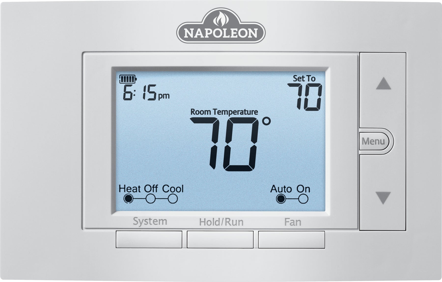 Napoleon 3H/2C 7-day Programmable Thermostat - 4" LCD