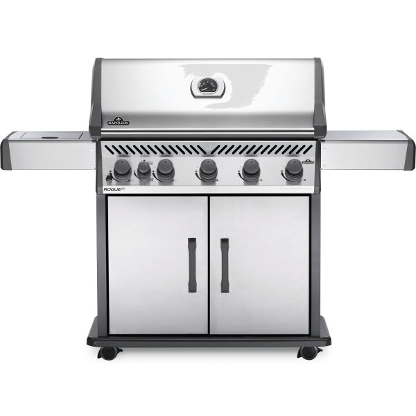 Rogue® XT 625 Natural Gas Grill with Infrared Side Burner, Stainless Steel