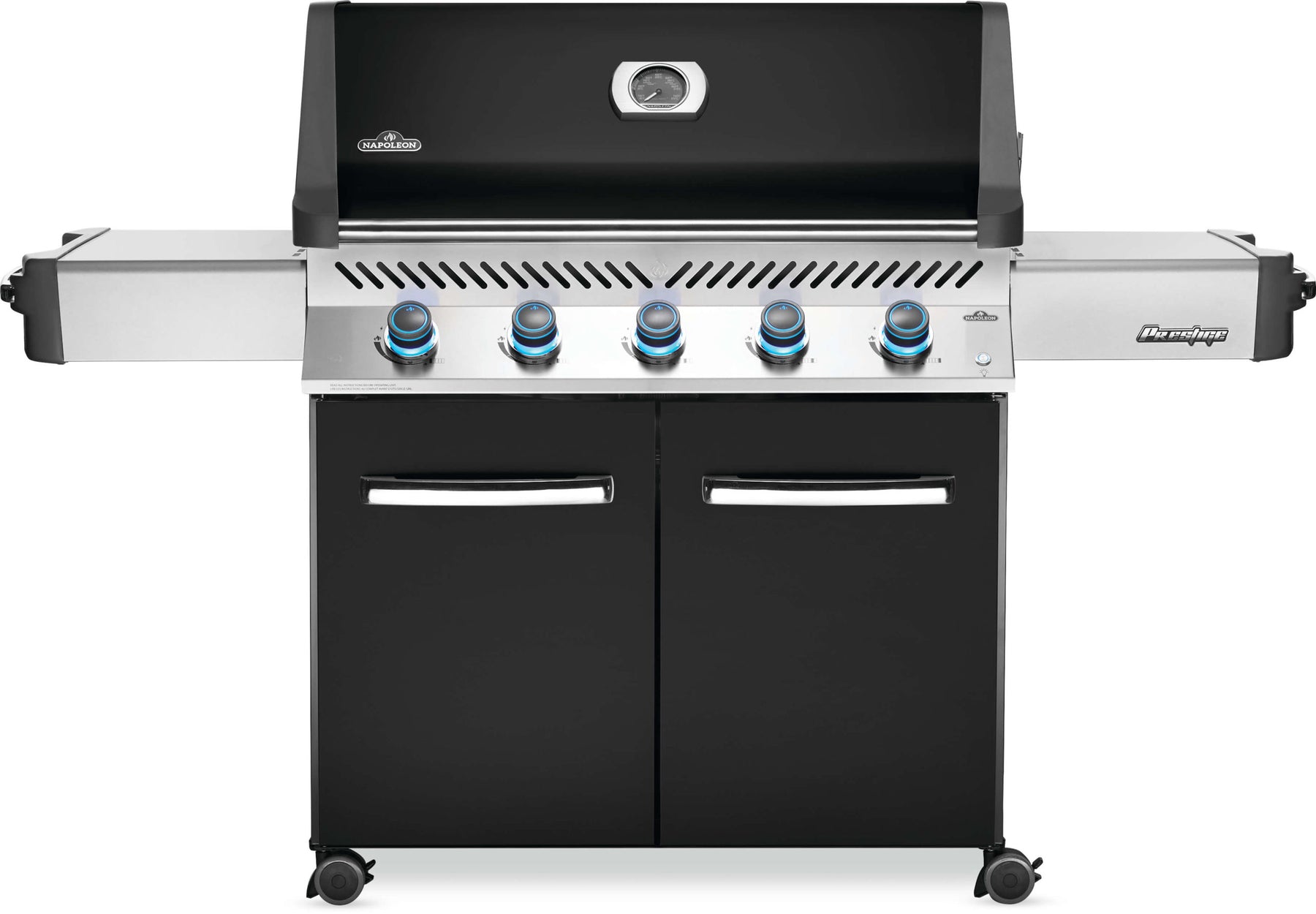 Prestige 665 Propane Gas Grill Black