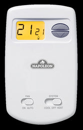 Napoleon 1H/1C Non Programmable Thermostat - Vertical