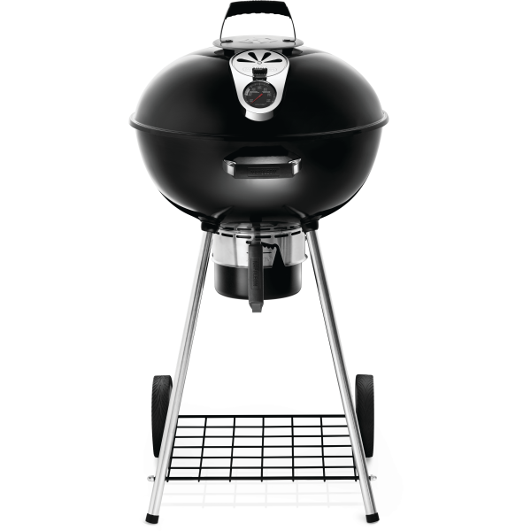 22" Charcoal Kettle Grill, Black